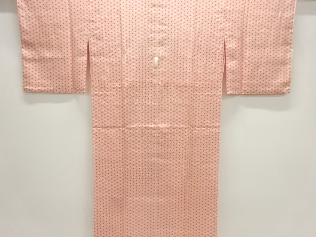 麻の葉模様単衣長襦袢